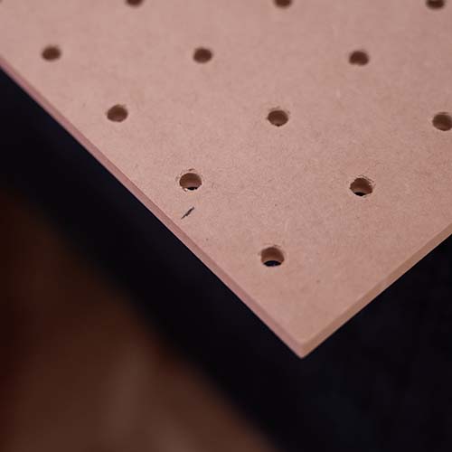 perforated board